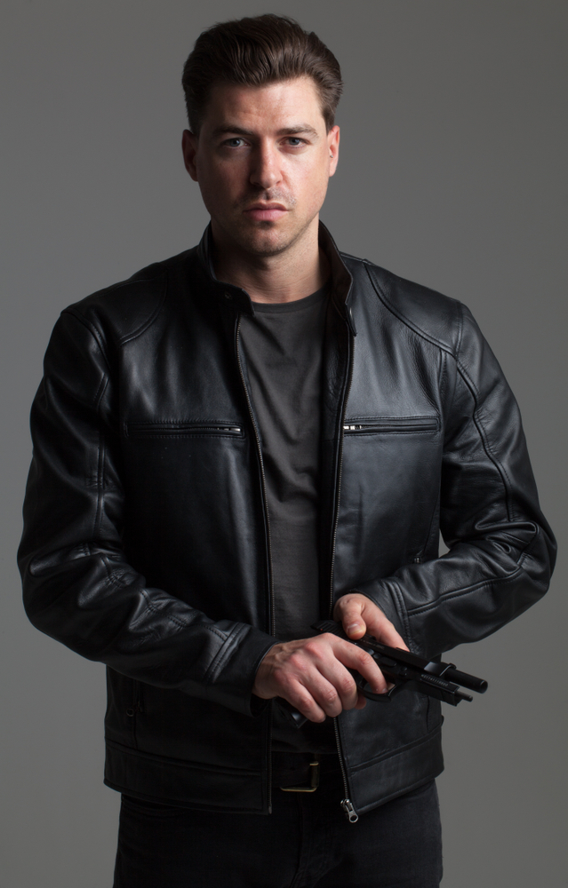 All Black Leather Jacket Styles 7